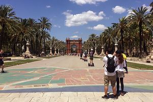 Triumphal Arch in Barcelona in DecoMark® preformed thermoplastic