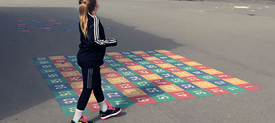 Aktives Lernen auf dem Spielplatz